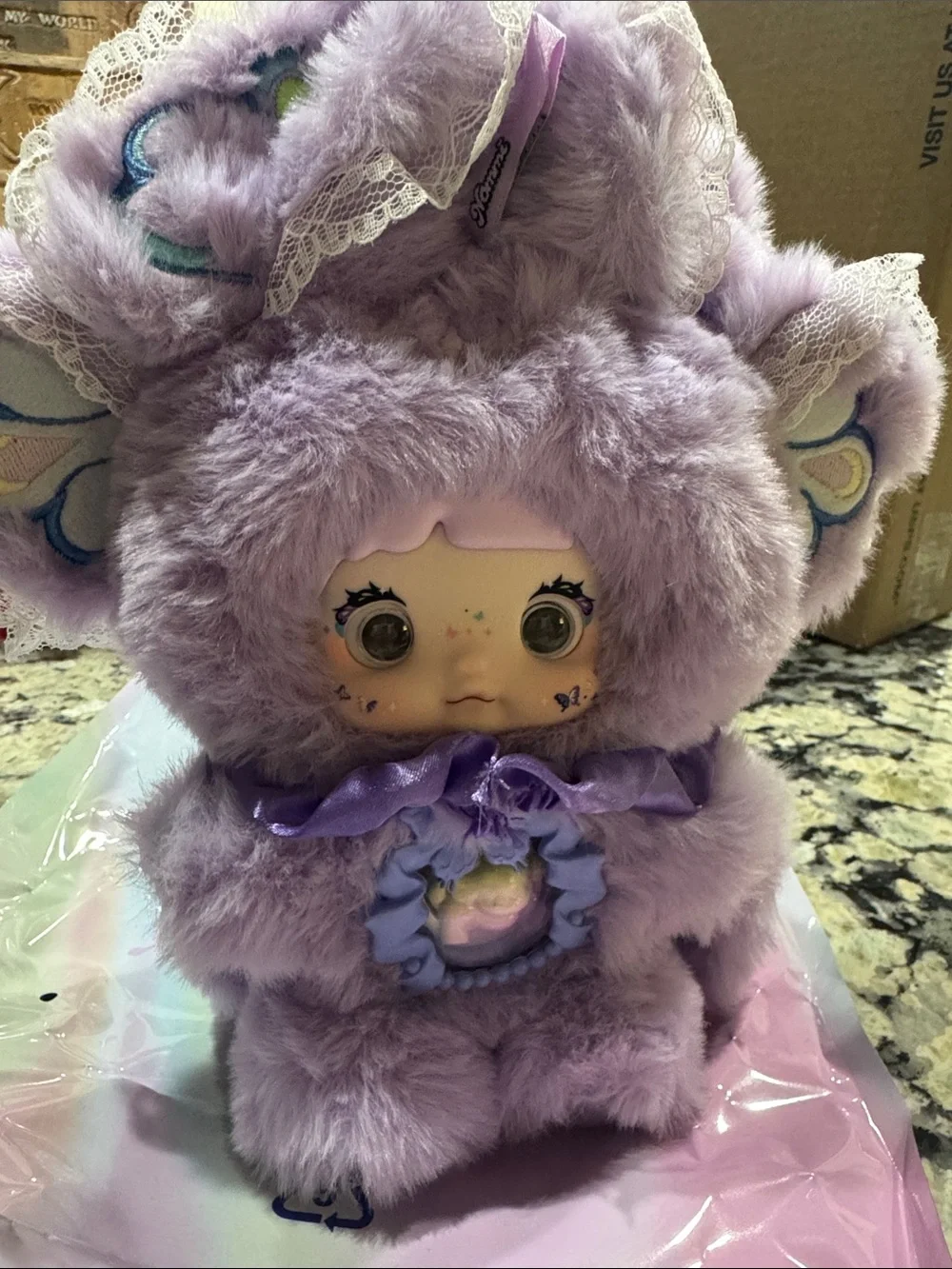 Opened Nommi Fantasy World Plush REVEAL SECRET STARFARE